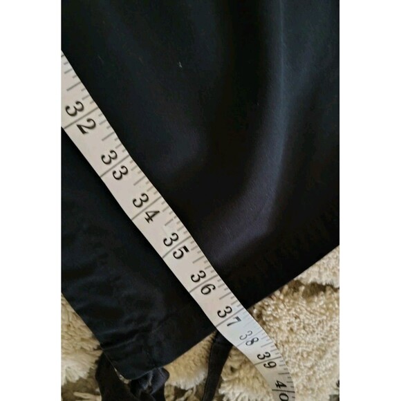 L-RL Lauren Active Cargo Pants Women's Size 16 Black Snap Closure & Pockets - Picture 13 of 16